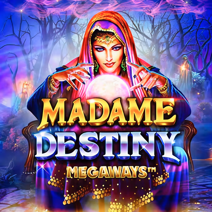 Madame Destiny - Mystinen ennustaja-kolikkopeli laajenevilla villeillä